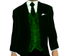 Dark green 3 piece suit