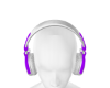 Purple Overear headphone