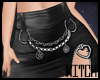 ★ ChainLatex Skirt RL