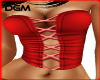 (D) *Glam Corset* Red