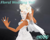 SXY Veil Floral Wedding
