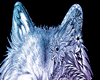 Pastel Wolf Cutout