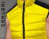 #S Puffer Vest #Lemon