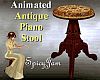Animated Piano Stool Brn