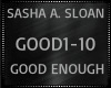 Sasha A. Sloan ~ Good E