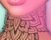 Tribal Neck Tattoo