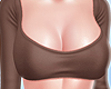 Sweet Brown Crop Top