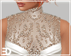 White Satin Lace Dress