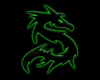 Tribal Dragon - Green(R)