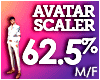 AVATAR SCALER 62.5%