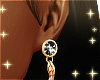 QUEEN Earrings Black