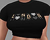 Black Crop T-Shirt