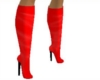 Red D boots