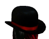 Bowler Hat  w/Red Band