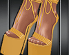 (M) Yellow Heels