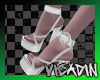 White Chunky Heel