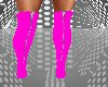 Neon Pink Thigh High
