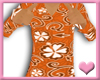 ~ Orange Aloha Shirt