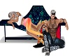 neon bench multi poses