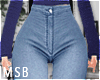 B | Blue Jeans Trousers