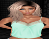 Lace Mint Lace top
