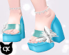 CK*Bloom Butterfly Heels