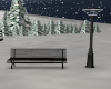 R~ Outdoor Winter Bench