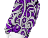 MAORI PURPLE HOODIE M