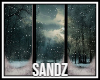 S. Animated Snow Window