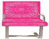 side chair pink