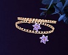 Gold&Purple Bracelet L