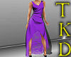 Purple Lace&Gem Dress