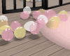 Pink/Gold/White Balloons