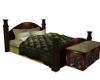 Antique Green Cuddle Bed