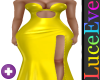 Yellow Kontrise Gown