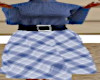 plaid skirt n sweater 2