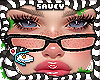 Y2K Glasses Black
