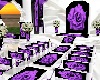 purple rose wedding 