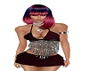 sexy dance 2 pcs black