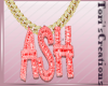 Ash Custom Necklace