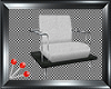 (S) White Brocade Chair