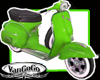 Sublime green scooter