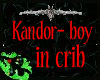 Kandor baby boy crib