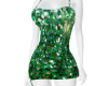 B&T Green Sequin Dress