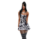 Perla Blk PolkaDot Mini