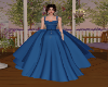 Elegant Blue Ballgown