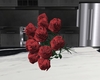 a dozen red roses