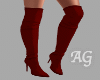 Red Long Boots 22