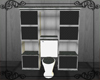 Toilet w/ Cabinets