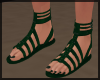 Green Sandals *